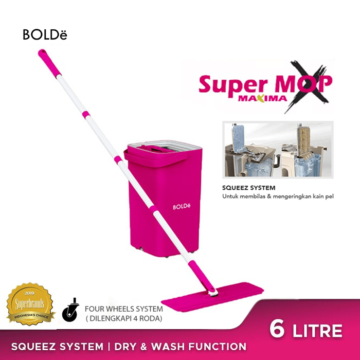 Bolde Super MOP X MAXIMA - Magenta